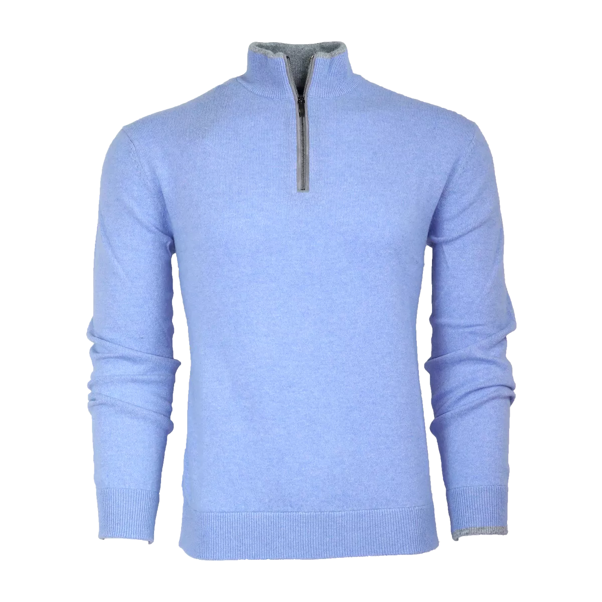 Sebonack Quarter-Zip Sweater (Wolf Blue)