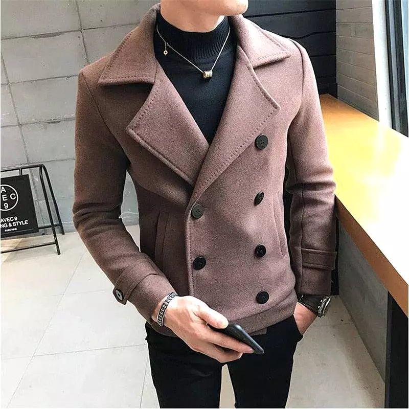 Short Double Breasted Coats