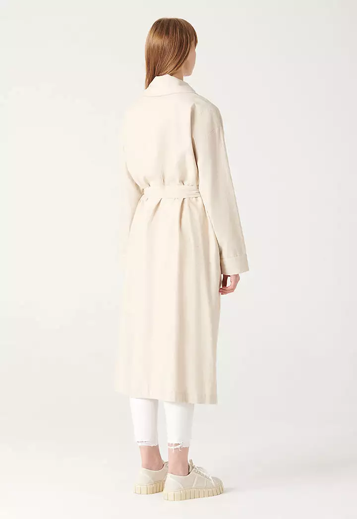 Single Breast Prince's Midi Coat