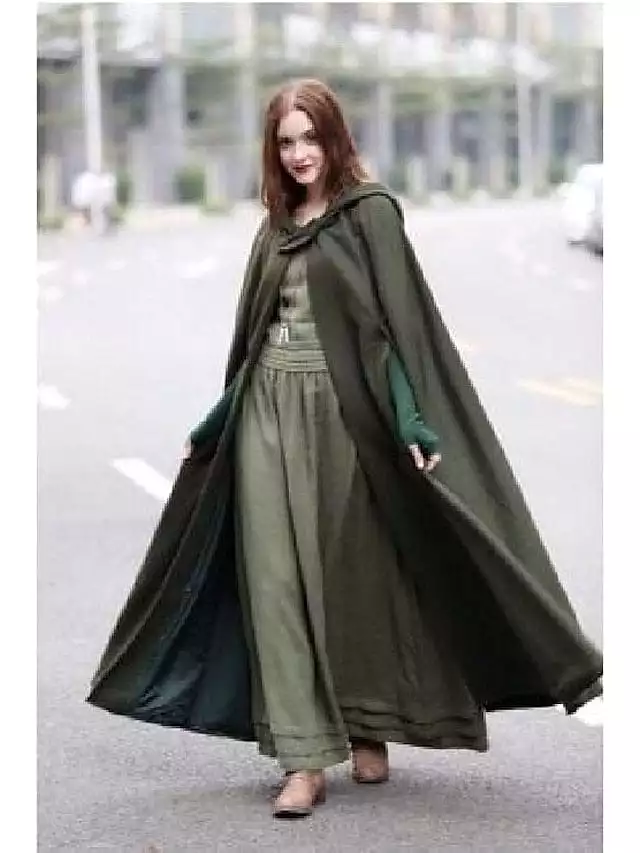 Sleeveless Vintage Style Coat Cloak for Women - Ideal for Winter Events and Parties