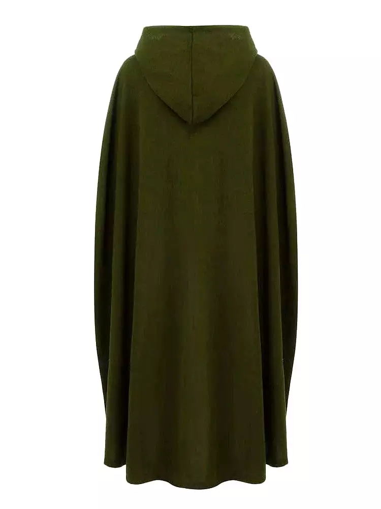 Sleeveless Vintage Style Coat Cloak for Women - Ideal for Winter Events and Parties