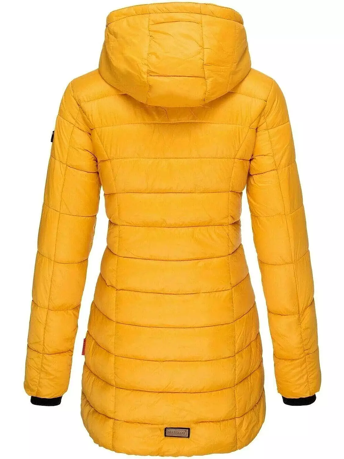 Stylish and Cozy Women's Mid-Length Quilted Puffer Coat with Windproof Features