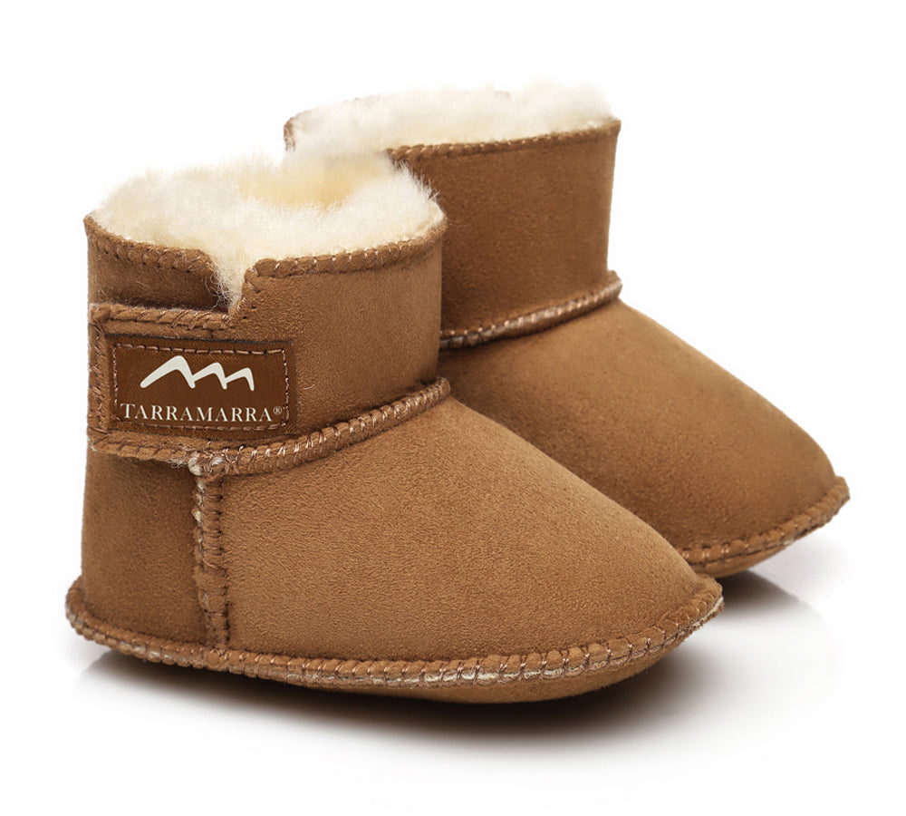 TARRAMARRA Premium Australian Sheepskin Baby Booties