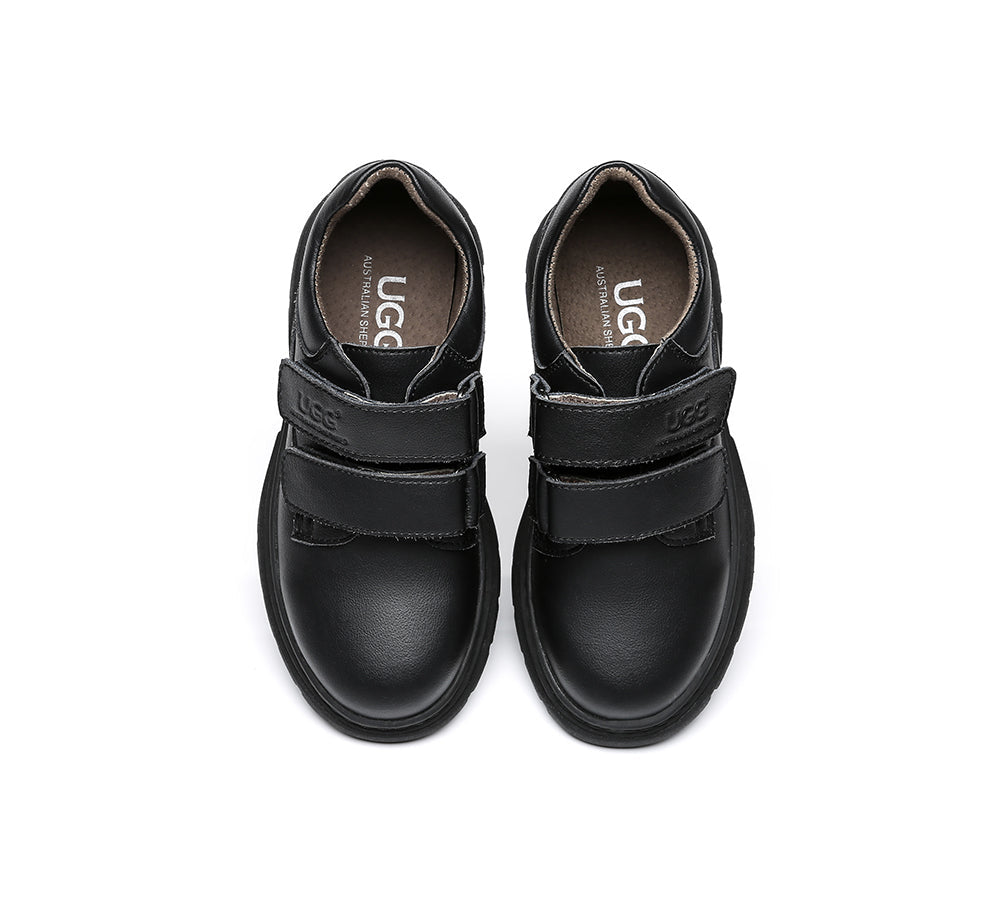 UGG Australian Shepherd Ava Senior Kids Black School Shoes