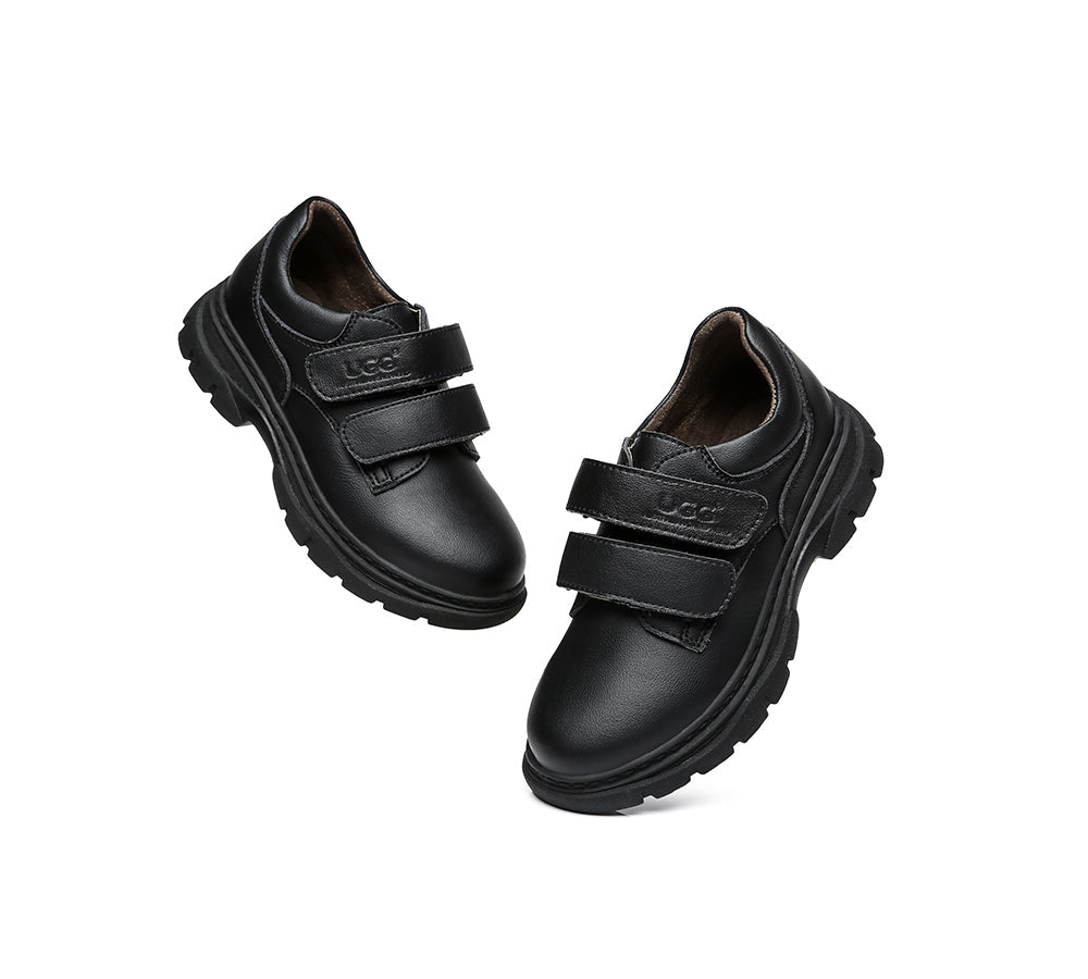 UGG Australian Shepherd Ava Senior Kids Black School Shoes