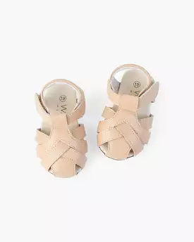 Walnut MINI BRADY Sandal - Fawn