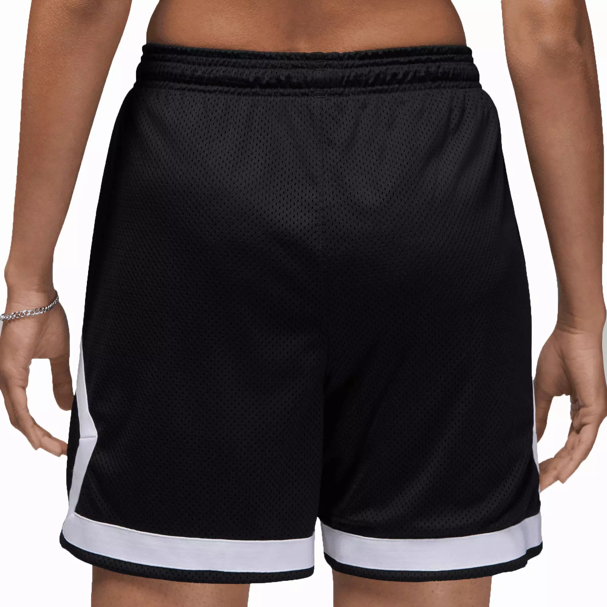 WMN'S DIAMOND SHORTS 'BLACK/WHITE'