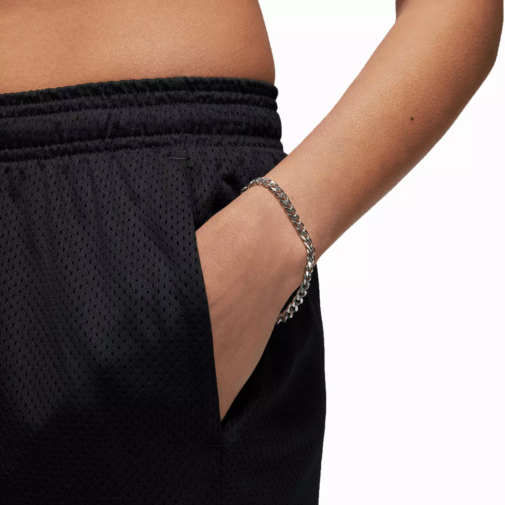 WMN'S DIAMOND SHORTS 'BLACK/WHITE'