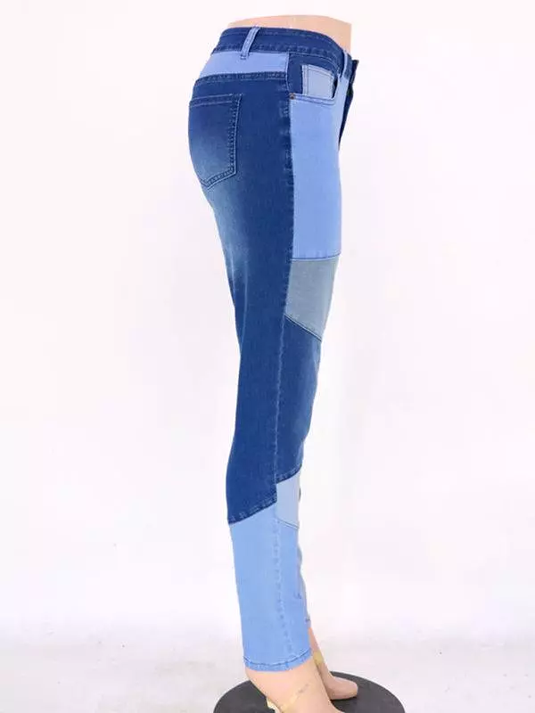 Women High Waist Skinny Jeans