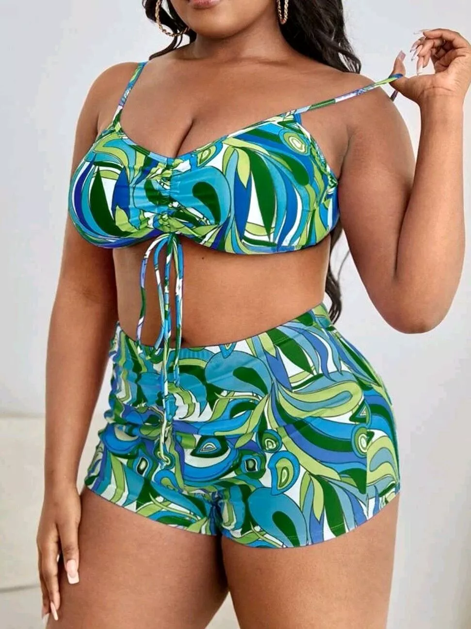 Women Shorts-2 Piece Set