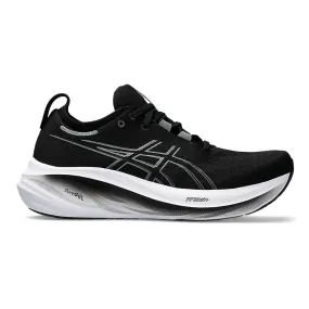 Women's Asics GEL-Nimbus 26, Black/Graphite Grey, 7.5 B Medium