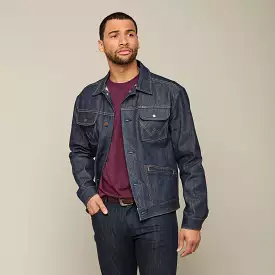 Wrangler x Lucchese Men's Denim Jacket :: Dark Wash Denim